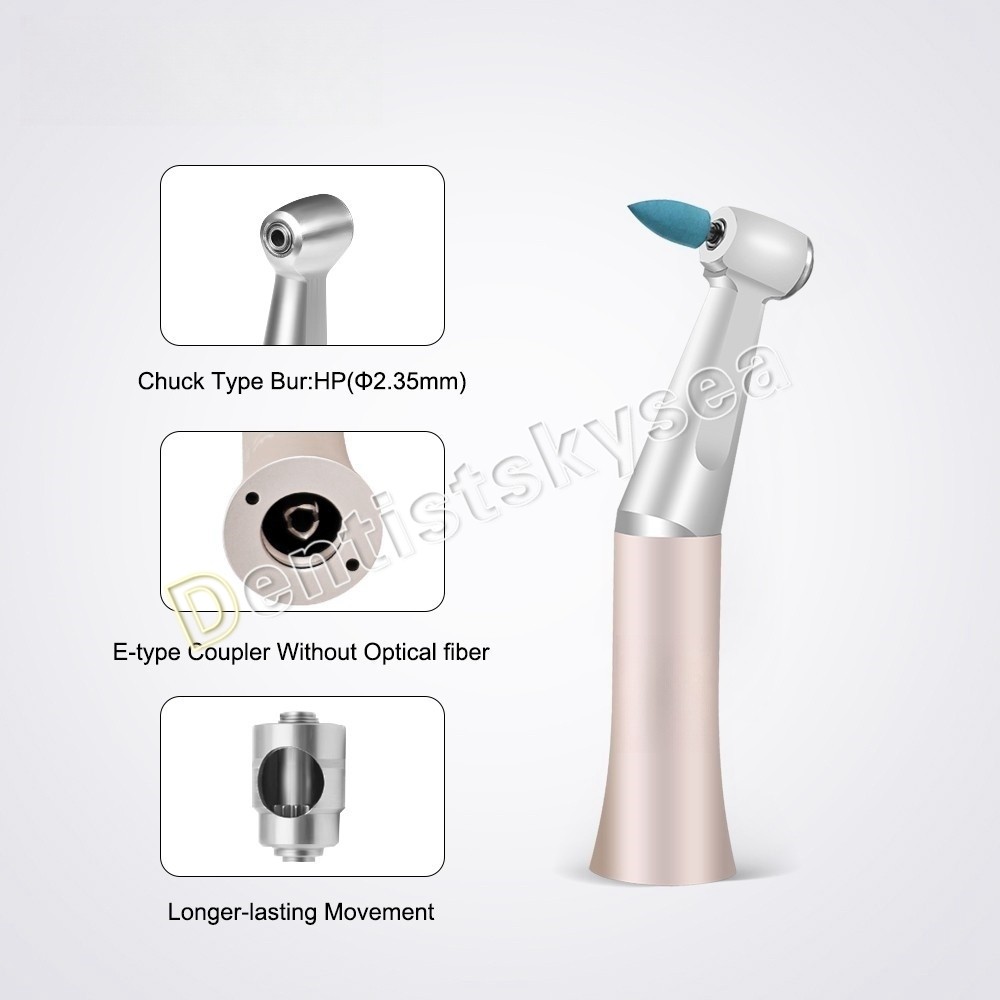 Dental 1:1 Low Speed Contra Angle Handpiece Implant For ø2.35mm Bur FX205 E-Type