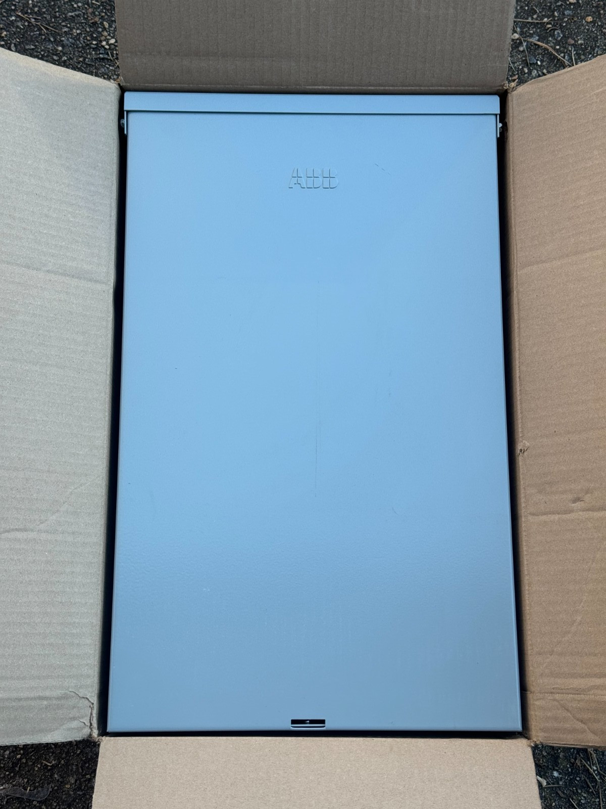 ABB 125 Amp 12 Space 24 Circuit Outdoor Main Breaker Panel Kit TMQ1212RPA