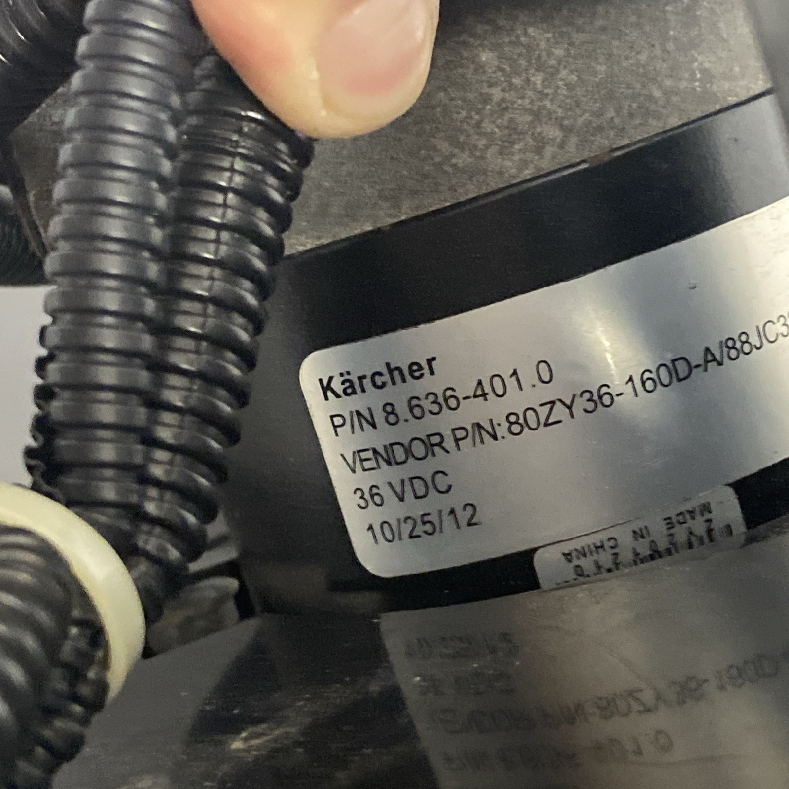 Windsor Karcher Chariot 2 iScrub 20X CSX20 Traction Motor 86364010 Drive Lower