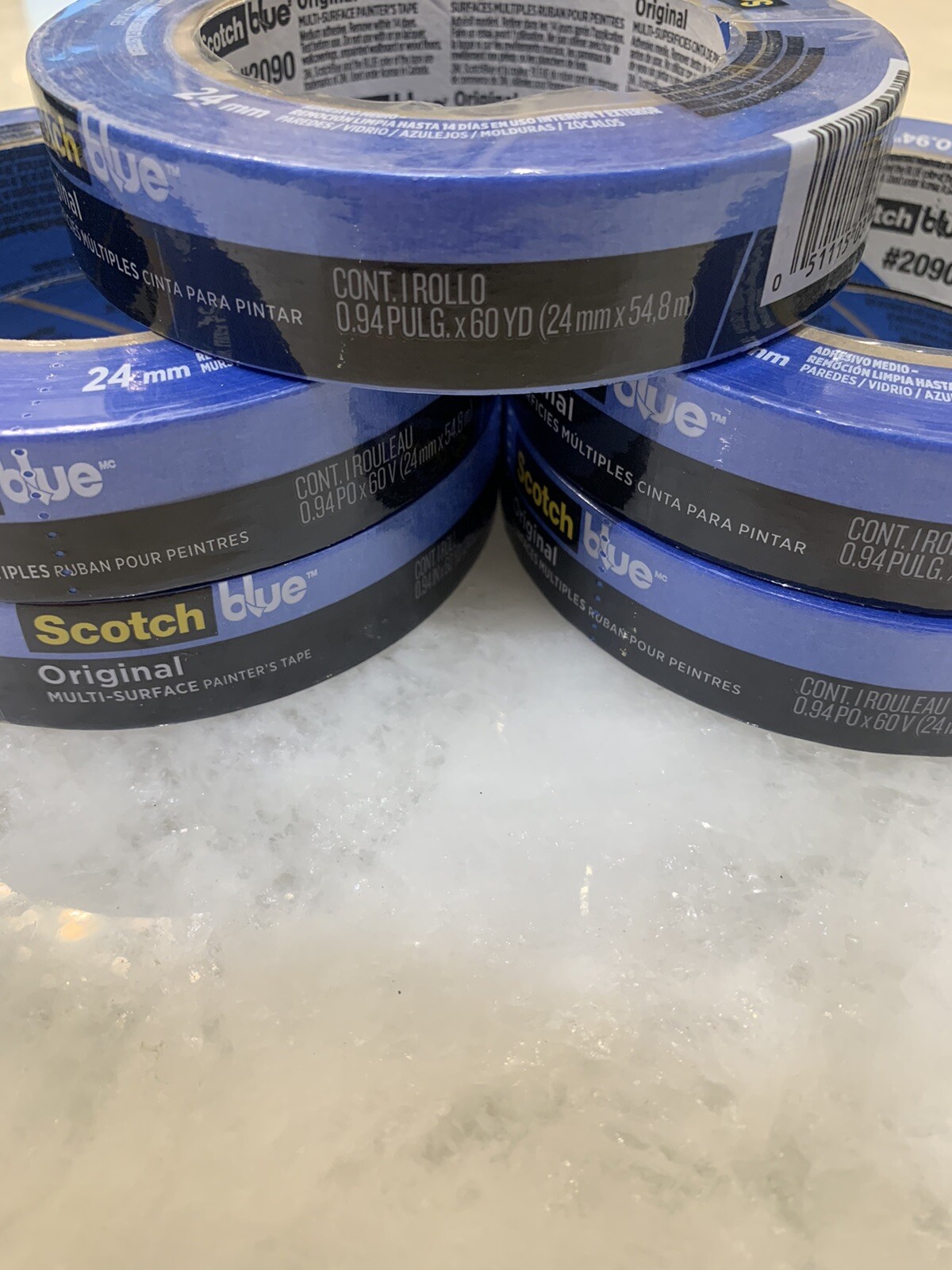 All 5 Original Scotch Blue Painter’s Tape, Multi-Use .94-Inch by 60-Yard 5 Rolls