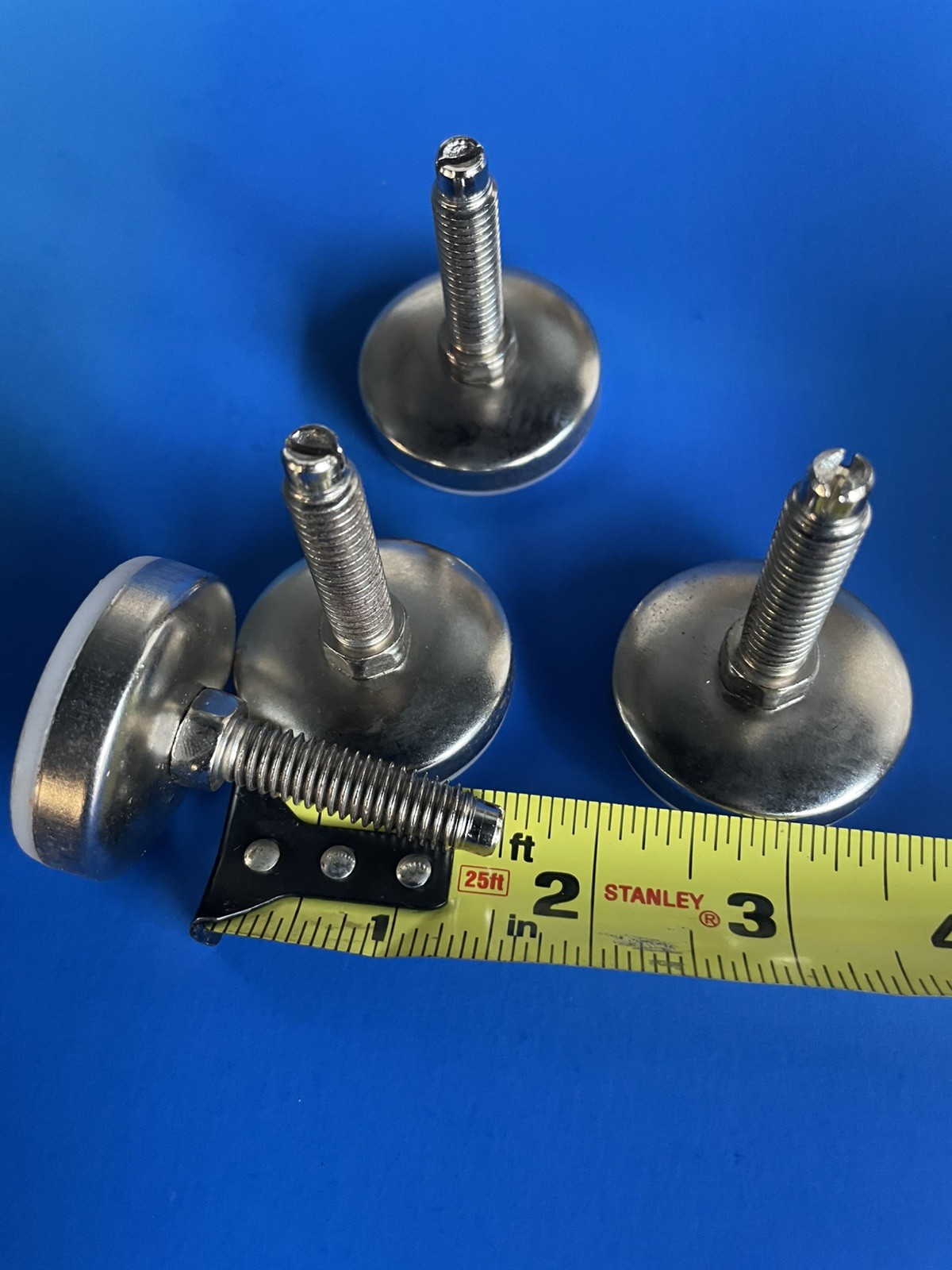 4 each – Leveling Foot Threaded Feet 3/8-16 x 1.75 – Adjustable Leveler