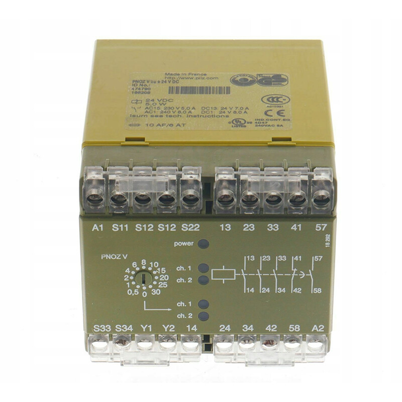 New For PILZ 474790 PNOZ V30s 24VDC Safety Relay