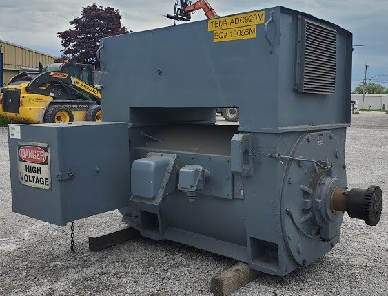 Rebuilt 600 HP 1200 RPM Toshiba 4160 Volt Frame 355 900 Electric Motor WP2