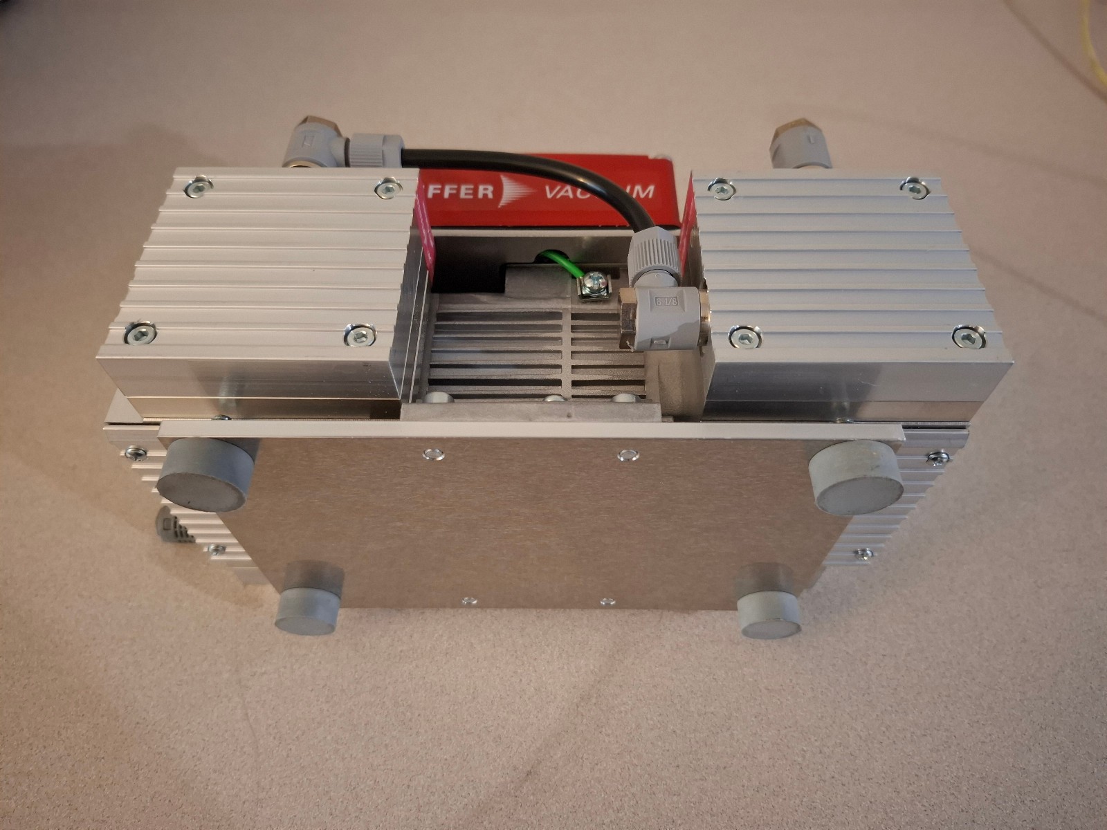 Pfeiffer Vacuum Diaphragm Pump, MVP 015-4 DC, PN#PKT05069, FOR PARTS or REPAIR