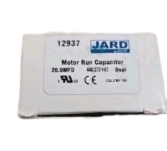 Pack Of 5 JARD by Mars 12937 Motor Run Capacitor 20.0 MFD, 440/370VAC, Oval