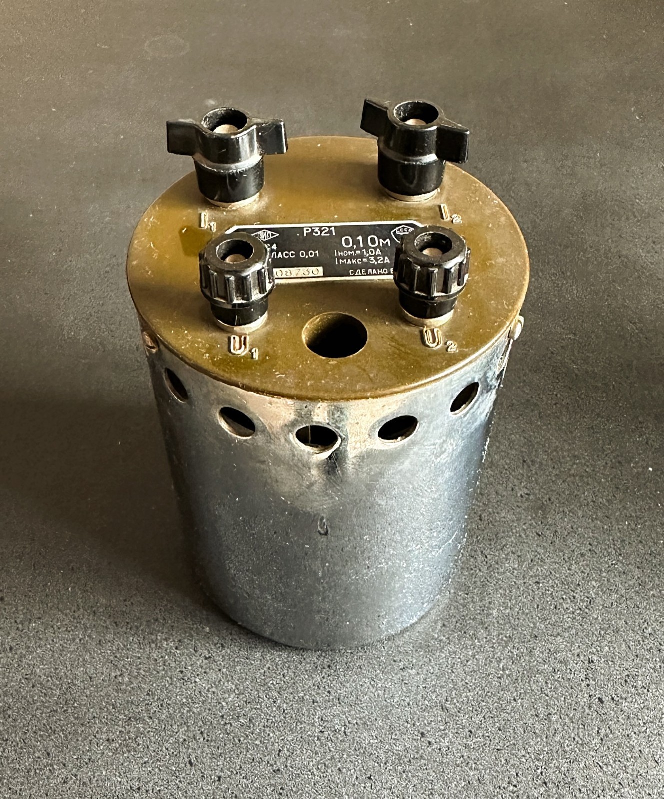 0.1 Ohm Ω Resistance Standard Resistor Accuracy 0.01% P321 CALIBRATOR Coil Used