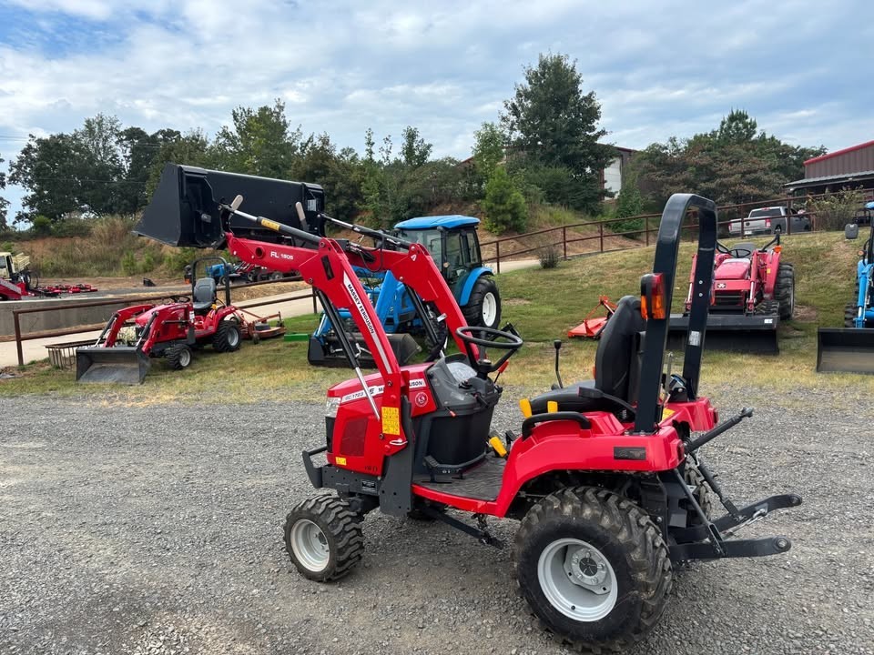 2023 Massey Ferguson GC1723E 22.5 HP Farm Tractor, 35 hours, 3+ years warranty
