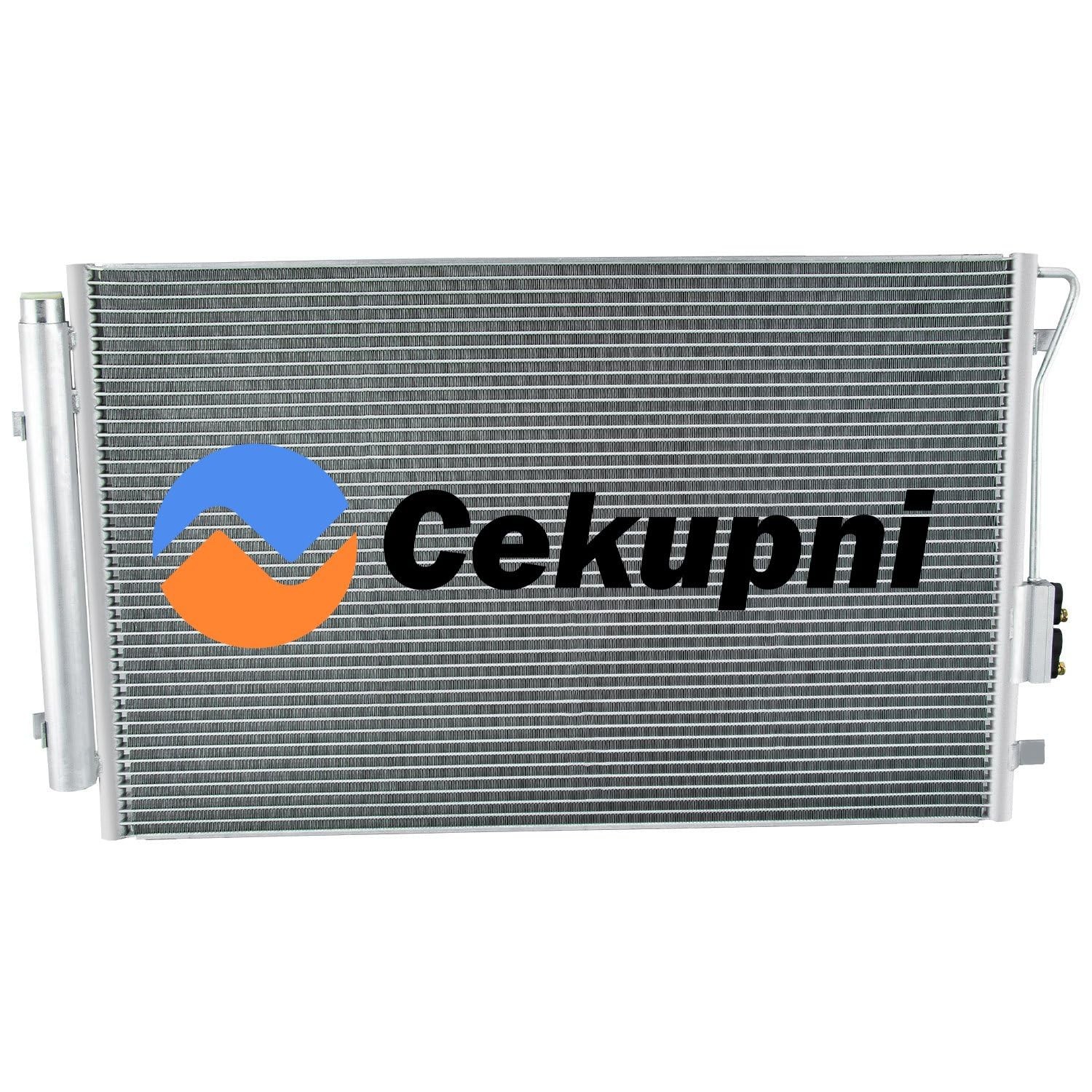 AC Condenser All Aluminum Radiator 2016-2018 for Kia Sorento EX LX SX SXL 2.4L 3