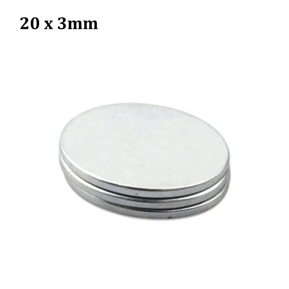 N52 Full Size Neodymium Magnets Disc Round Super Strong Rare Earth Magnet LOT
