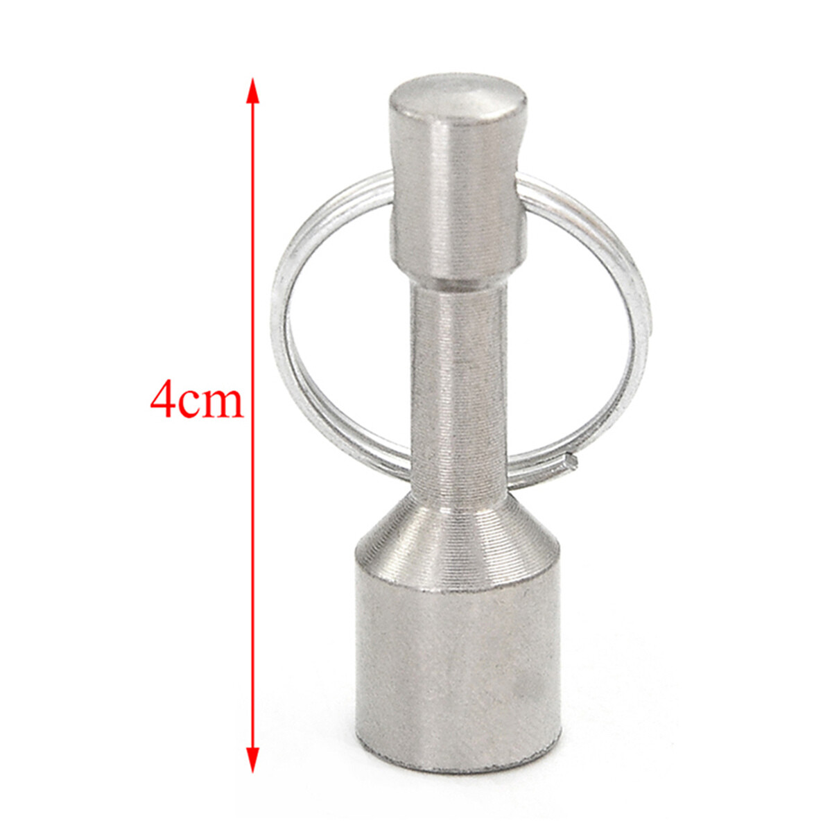 4PCS Antique Jewelry Neodymium Magnet Keychain Test Brass, Gold, Silver 25 lbs