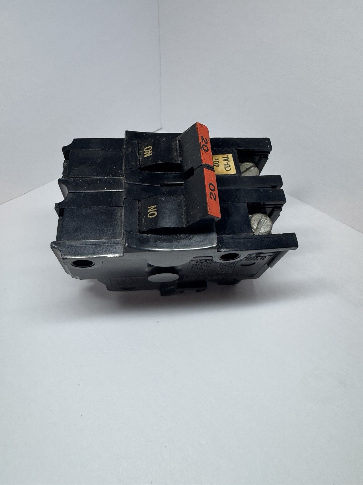 Federal Pacific Electric (FPE) Stab-Lok 2-pole circuit breaker.