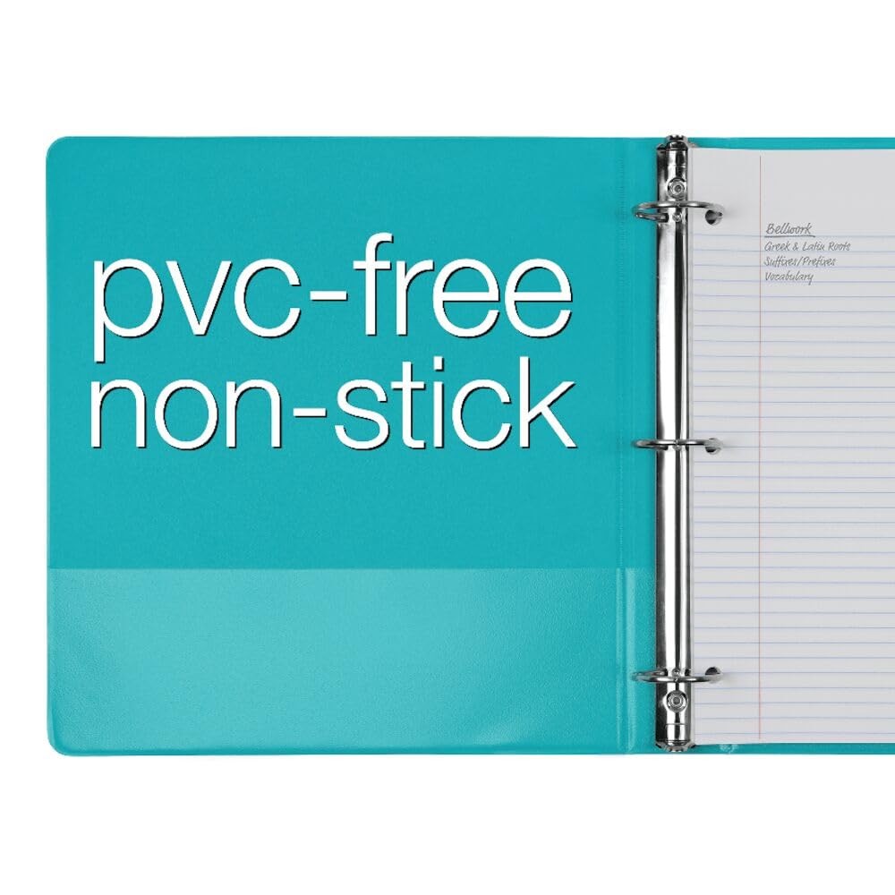 Cardinal 3 Ring Binders, Binders for School and Office, Durable 1.5 Inch, Rou…