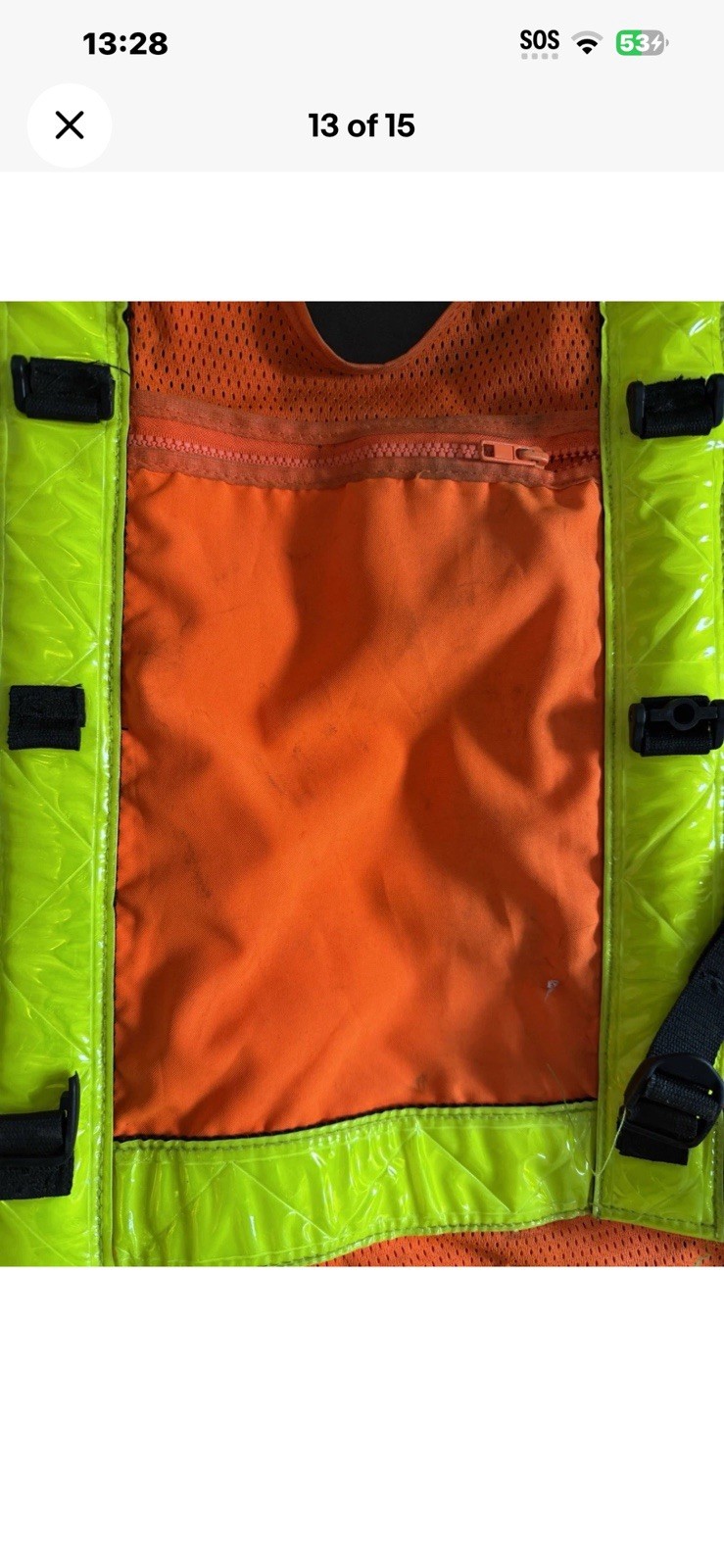 Authentic Union Pacific Railroad Safety Vest | ORR Safety | Distressed / AS-IS