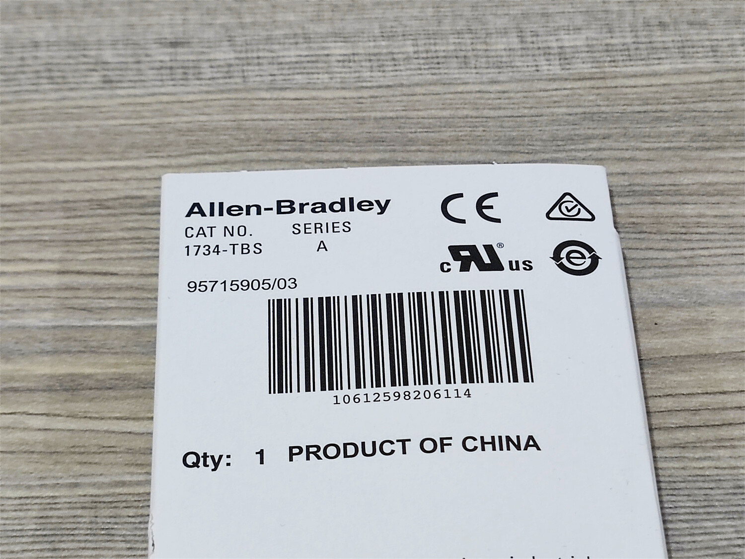 Allen Bradley 1734-TBS Point I/O Terminal Base Module In Box 1734TBS