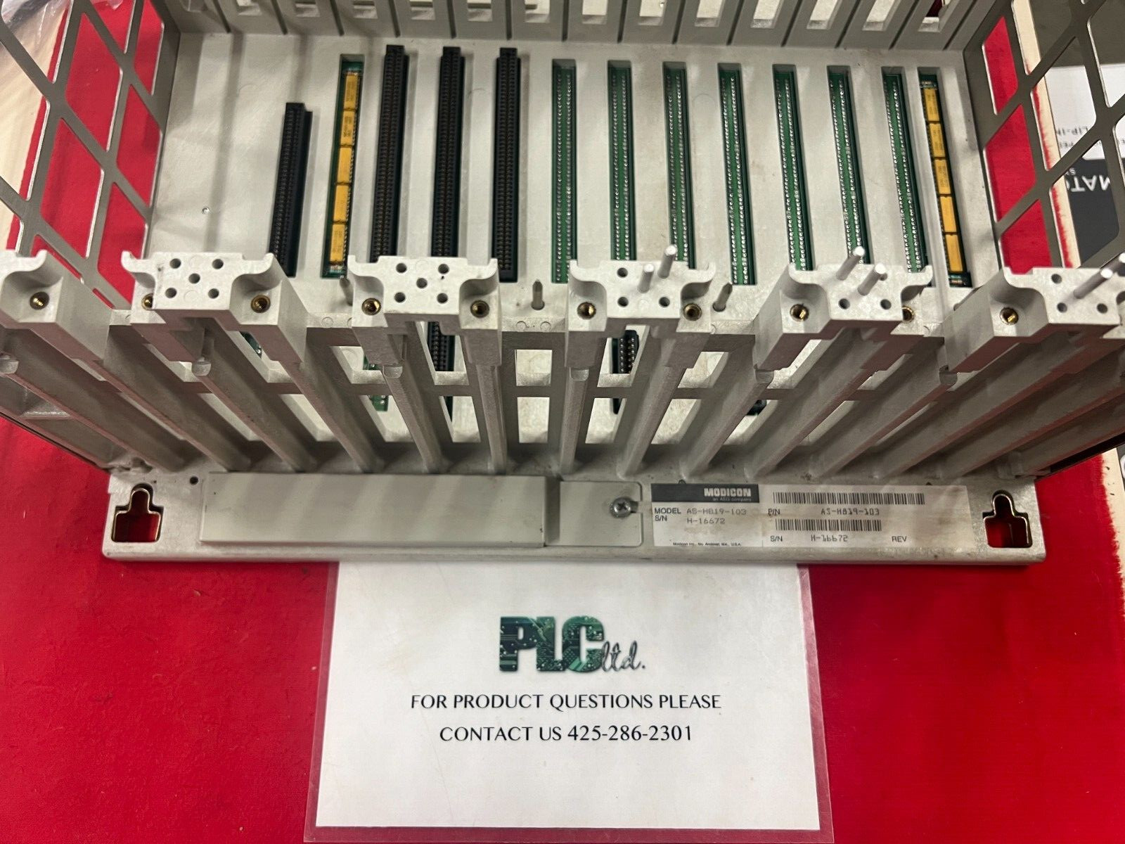 ASH819103 Excellent Modicon 800 Series Rack AS-H819-103