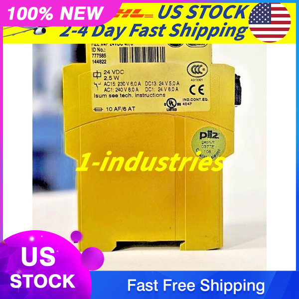 Brand New Pilz 777585 PZE X4P 24VDC 4NO Safety Relay Contact Expansion Module