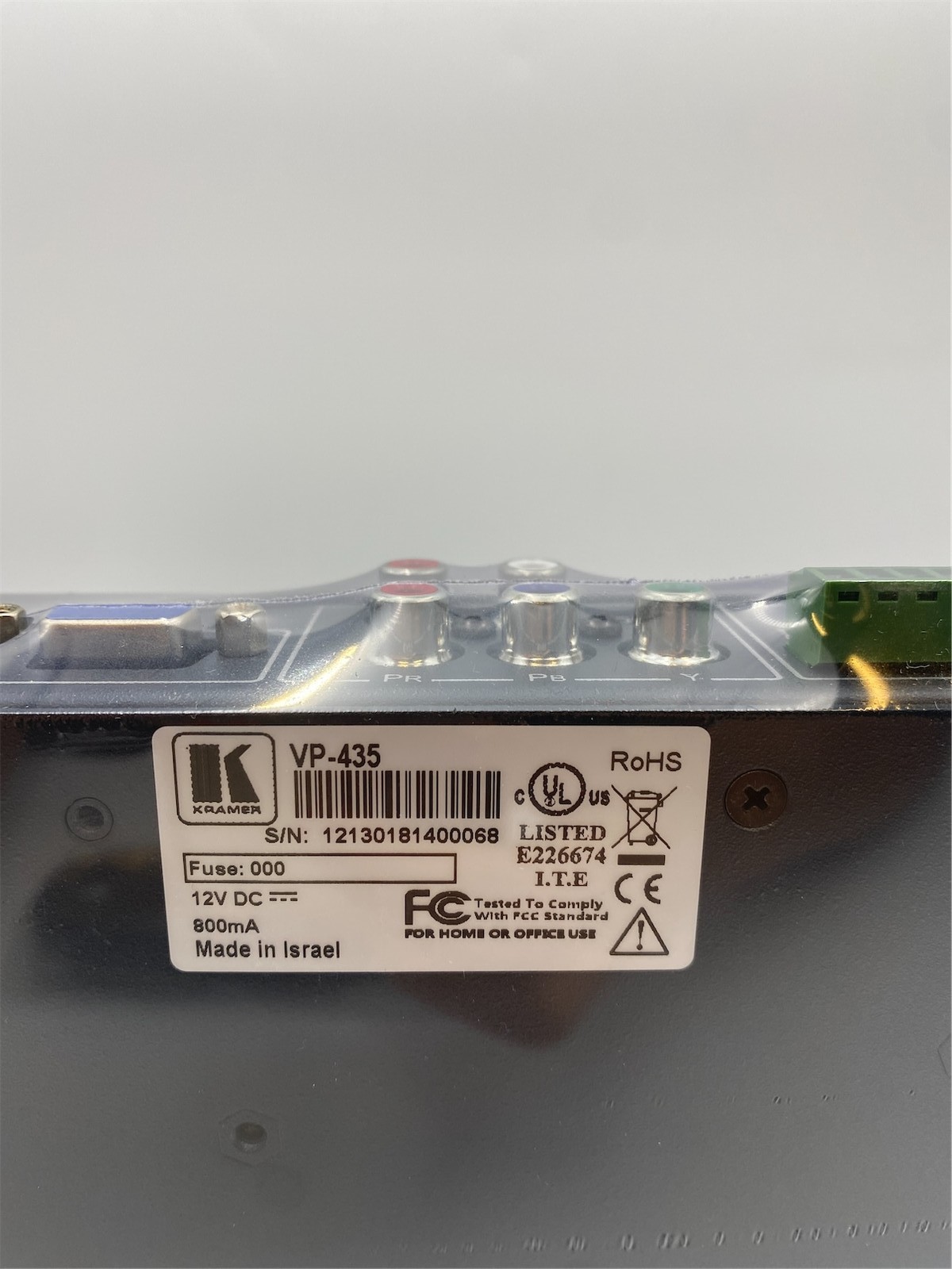 Kramer ProScale VGA, Component & HDMI To HDMI Video Scaler VP-435