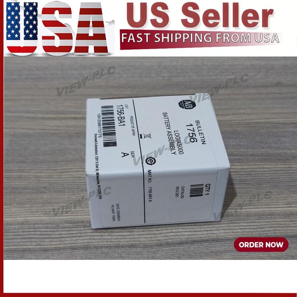 Allen-Bradley 1756-BA1 Battery Assembly Logix Controllers 3VDC 1800mAh Lithium