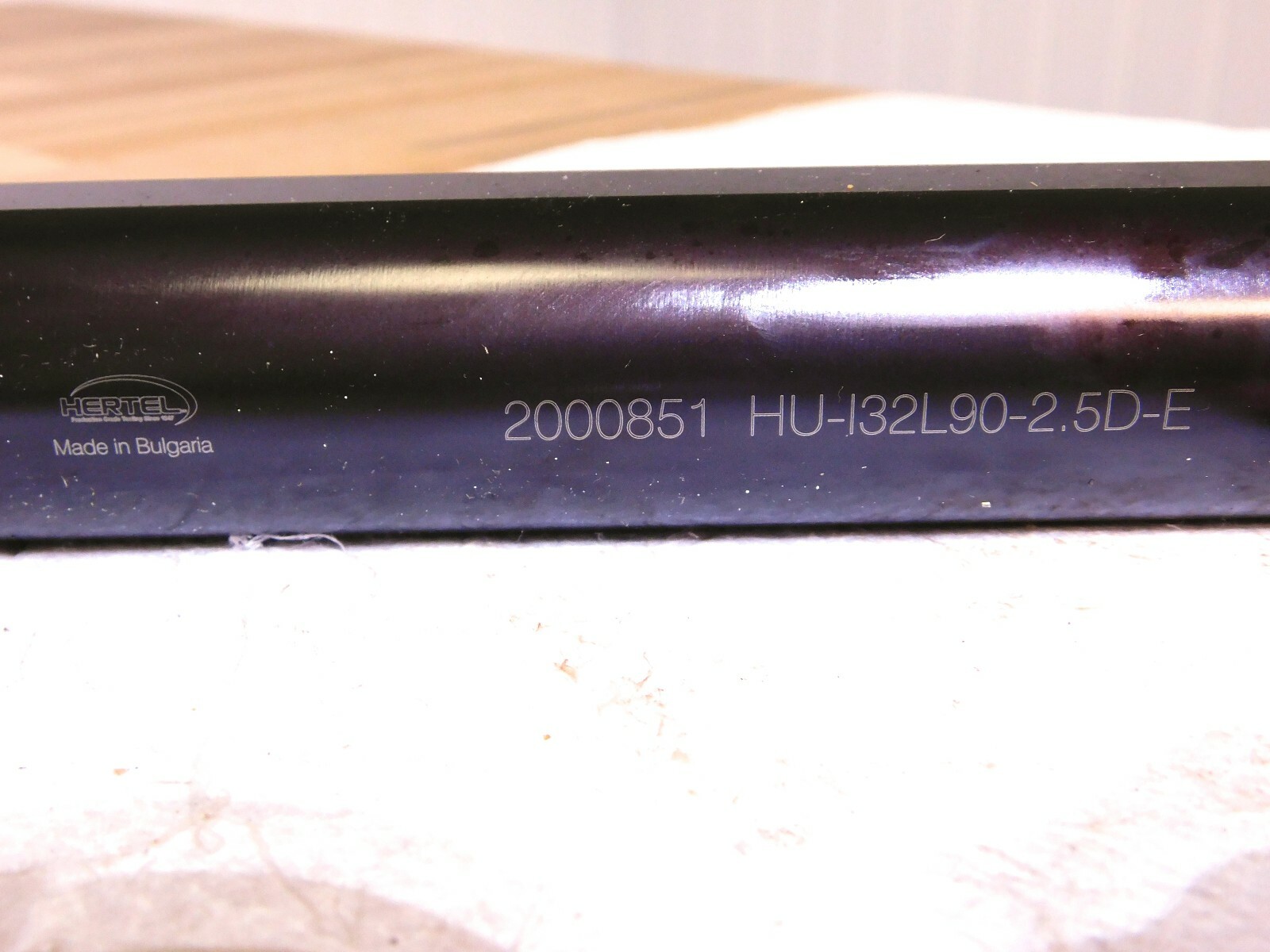 Hertel Indexible Cut-Off Holder 32mm Max DOC 1.5 Shank Dia 12 OAL 2000851