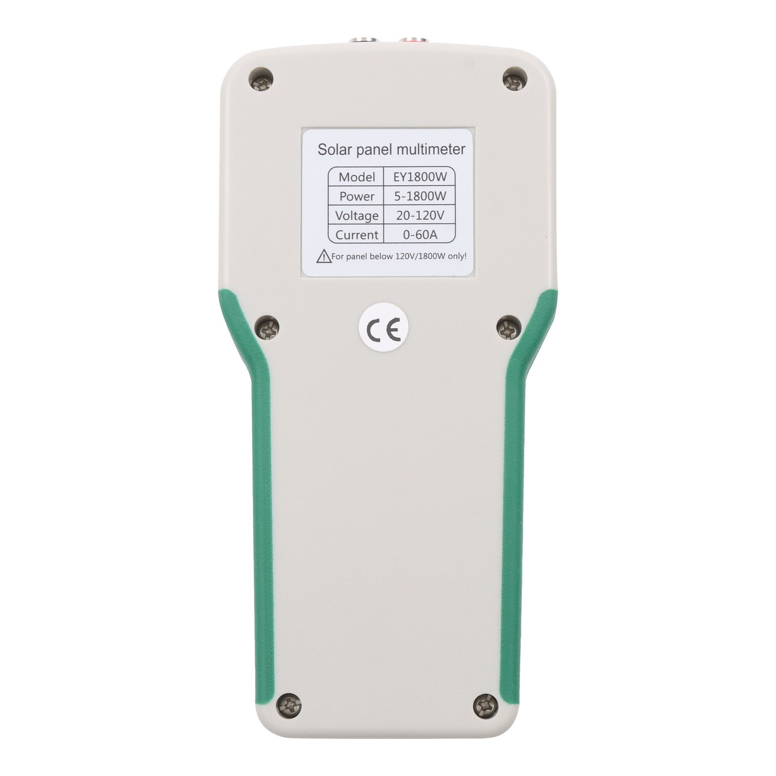MPPT Solar Panel Multimeter for Power Current Open-Circuit Voltage 1800W