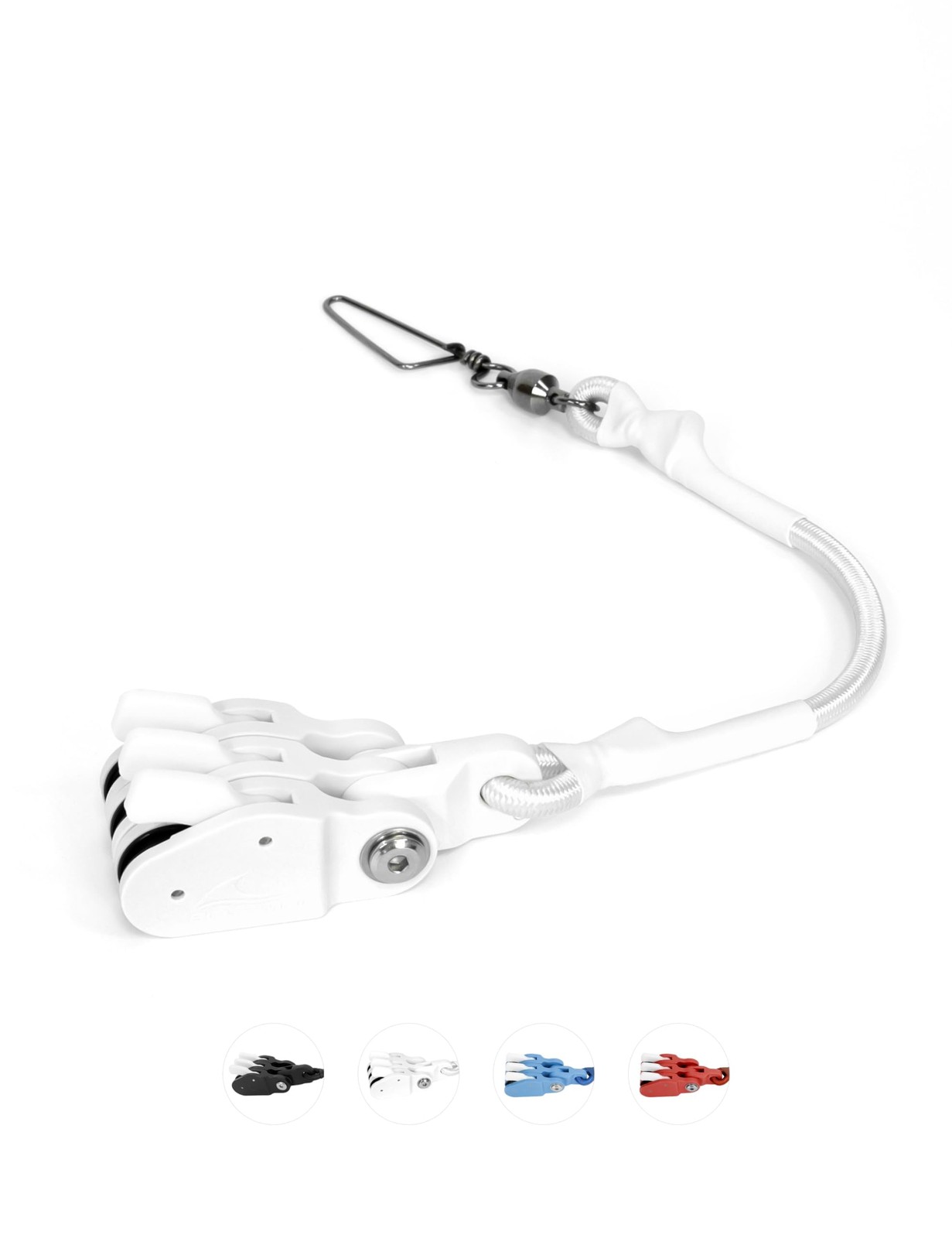 (BLACK) BLUEWING Outrigger Halyard Lock Pulley Single/Double/Triple Halyard Lock