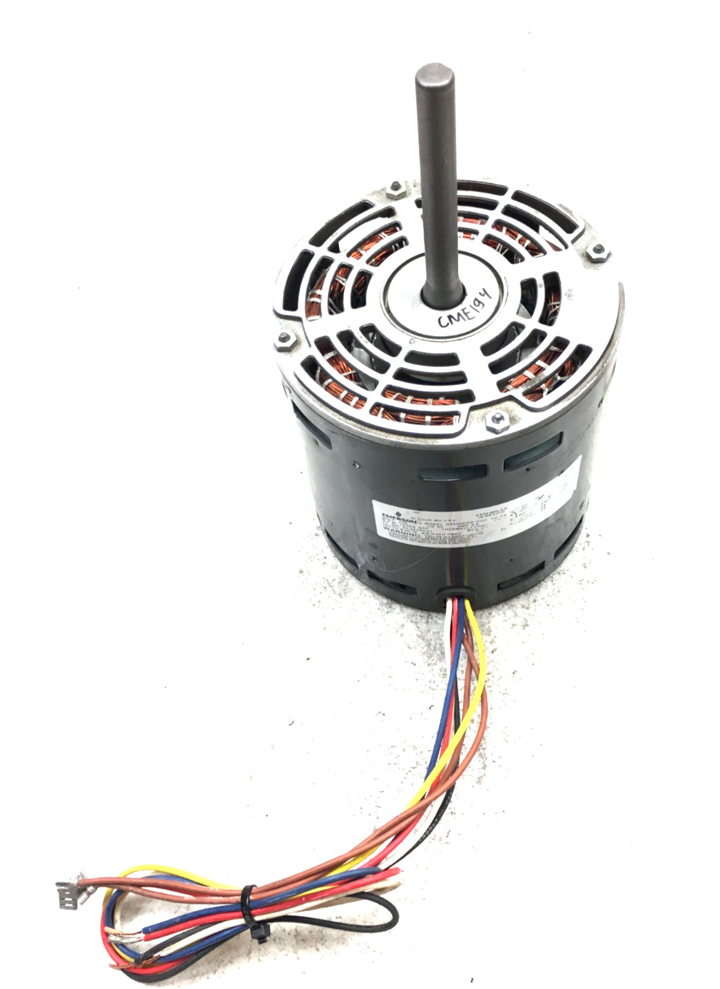 EMERSON K55HXDPZ-7023 Blower Motor 3/4HP 115V 1075RPM/4SPD 51-25023-01 #CME194