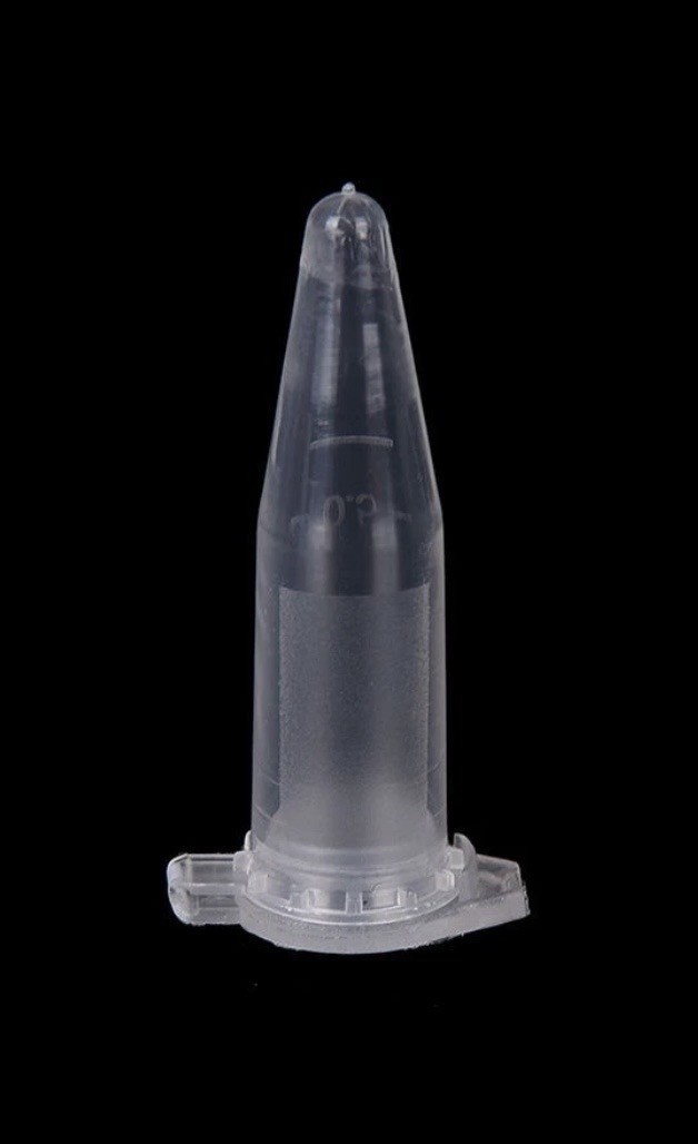 50X 0.5ml Lab Clear Micro Plastic Test Tube Centrifuge Vial Cap Container