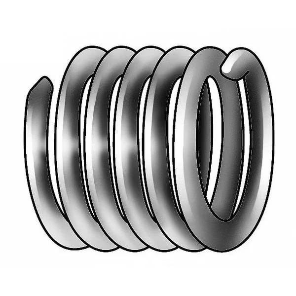 Not Applicable Helical Insert, Free-Running, M14-1.25 Thrd Sz, 12L14 Steel, 6 PK