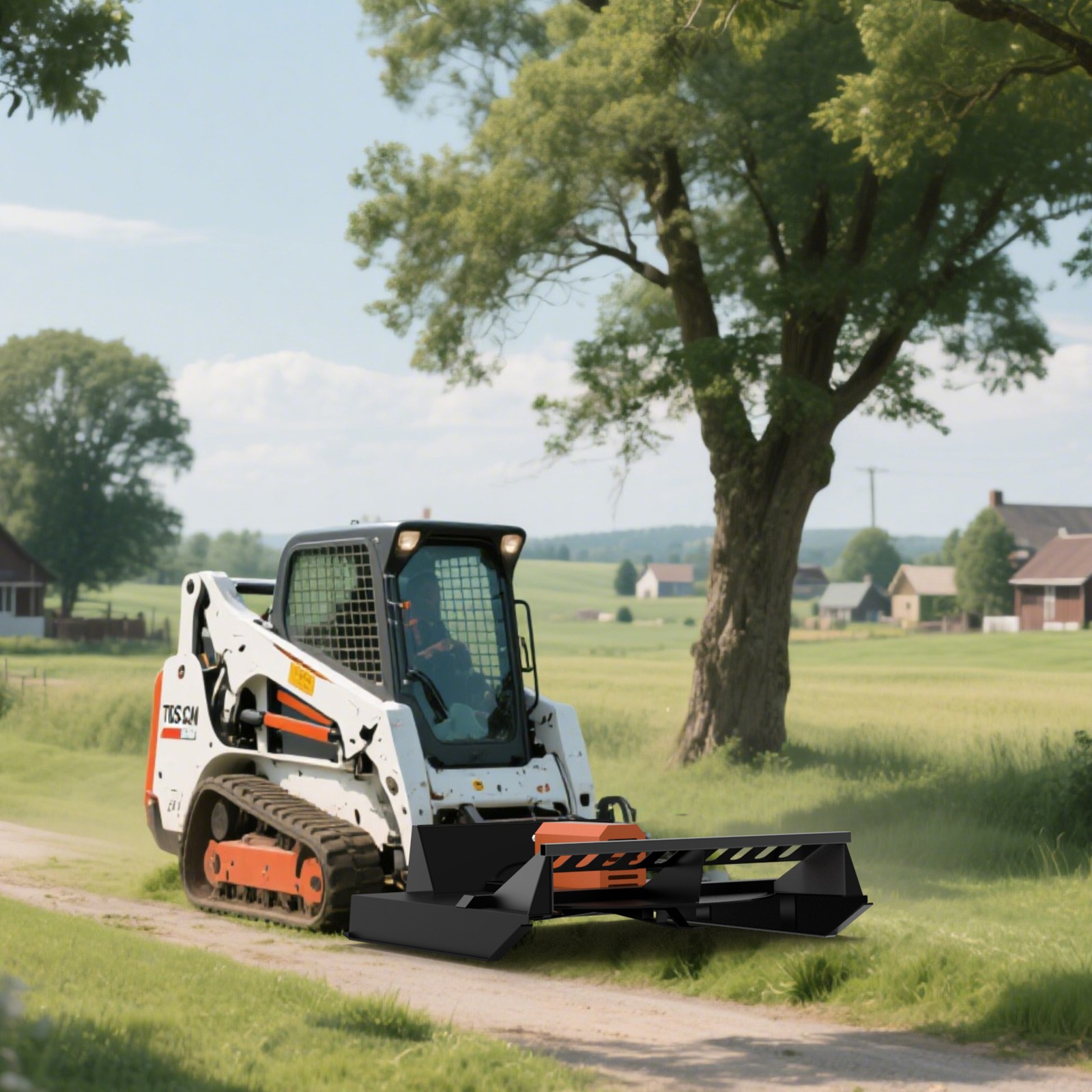 Wolverine BC-13-72W Skid Steer Brush Cutter Mower 72in On Sale at Low Price