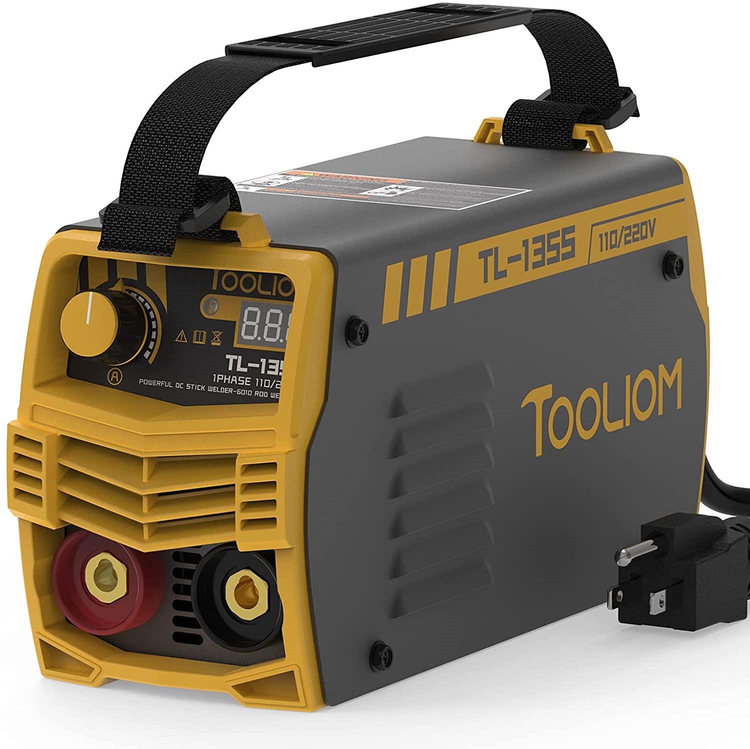 TOOLIOM 135A 110V/220V Stick Welder MMA ARC Welder Machine DC Inverter Welder