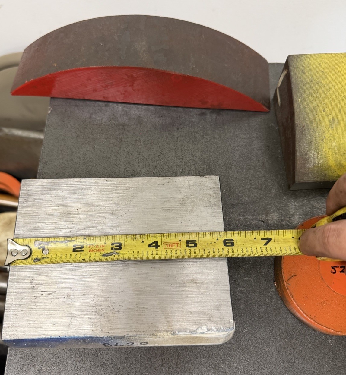 30.10 lbs Misc Carbon & Alloy Steel Cutoff Lot – Mixed Grades (6 PC LOT)