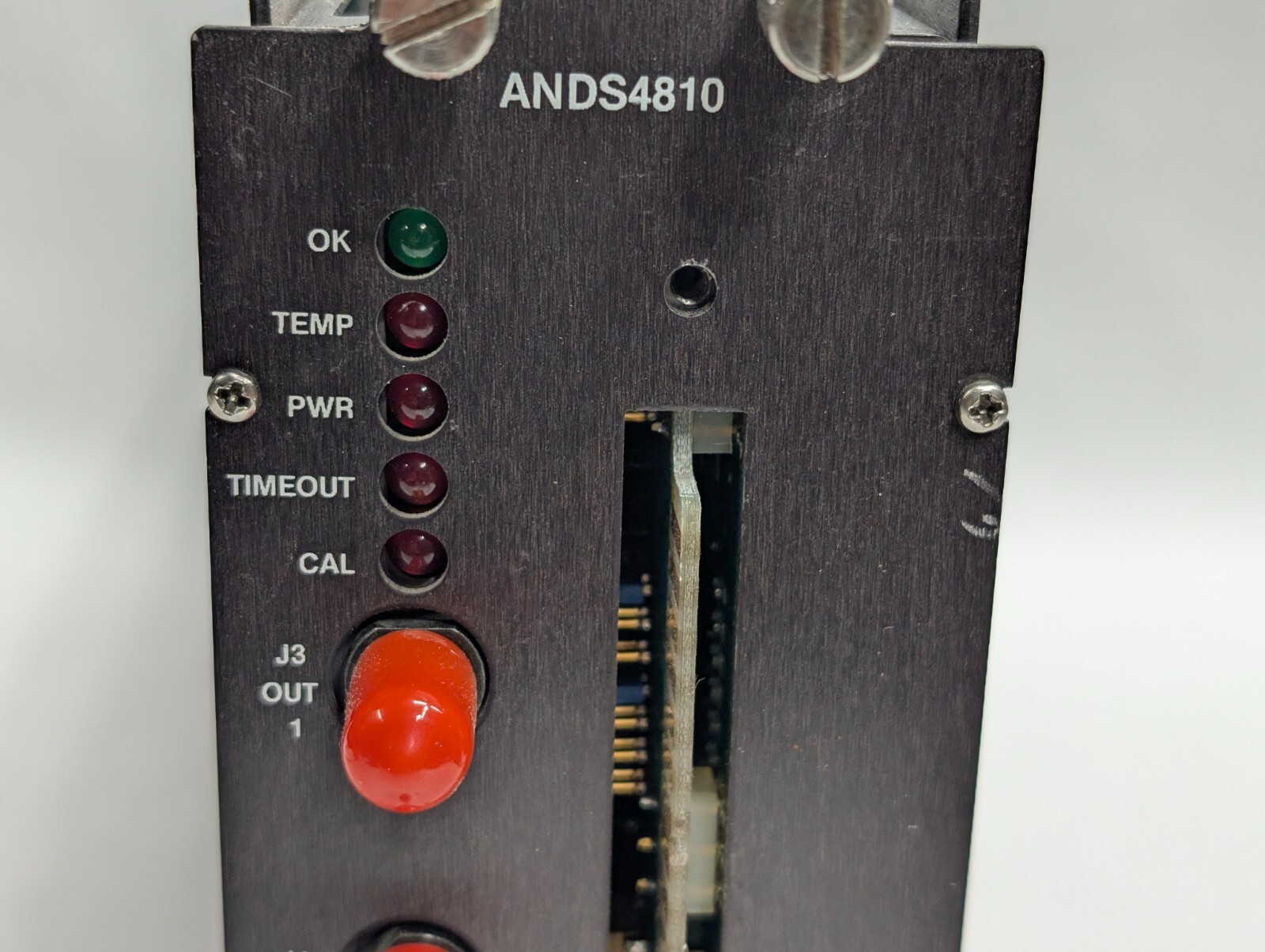 ANDS4810 GE 12 Bit Analog to Digital A/D Converter Test Data Component Equipment
