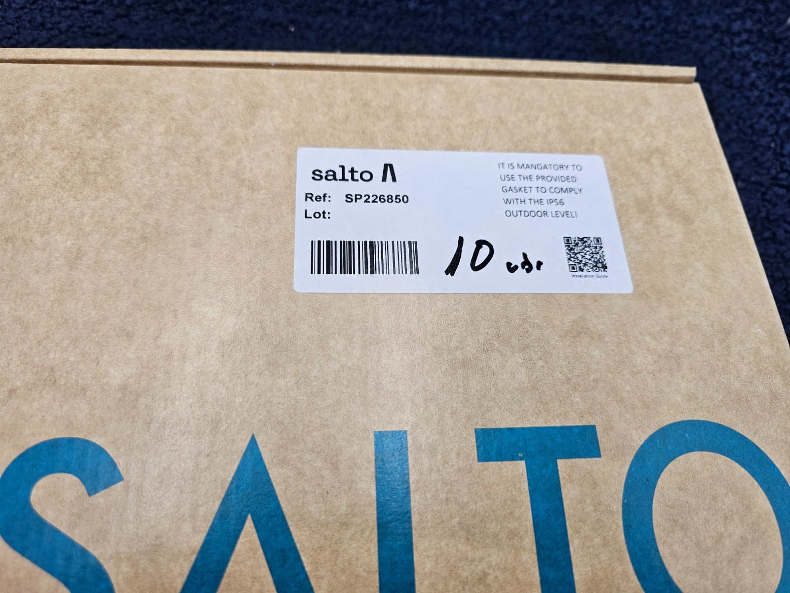 (QTY 10) SALTO SP226850 Weather Gasket Assembly for Wide XS4 Original+ ANSI