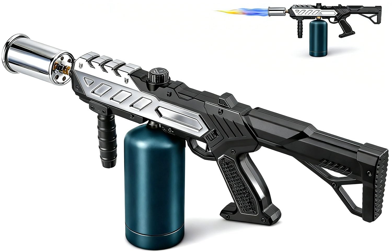 Powerful Propane Torch with Detachable Design, Adjustable Option 1
