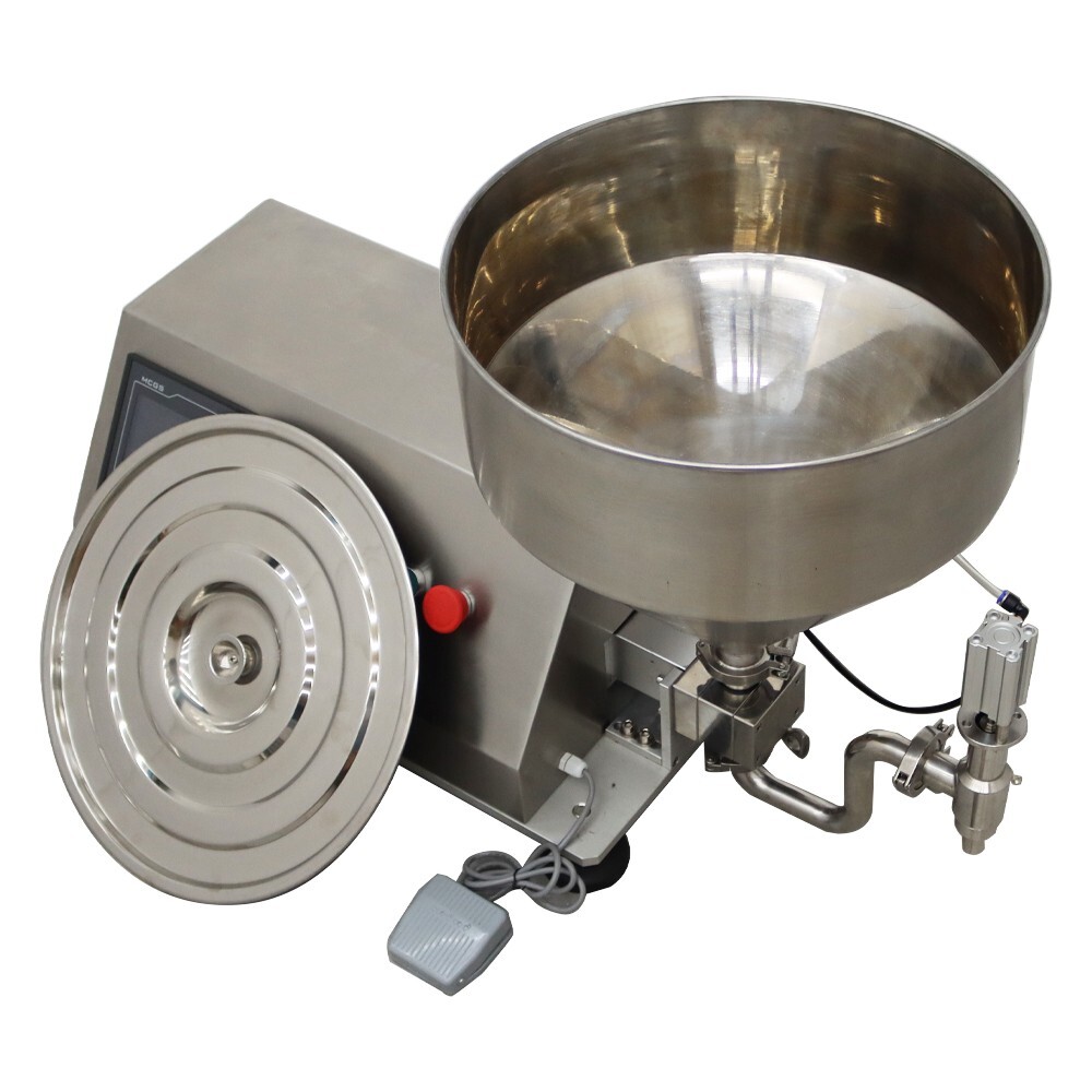 Open Box! 110V 5-50000ml Gear Pump Paste Liquid Filling Machine w/Touch Screen