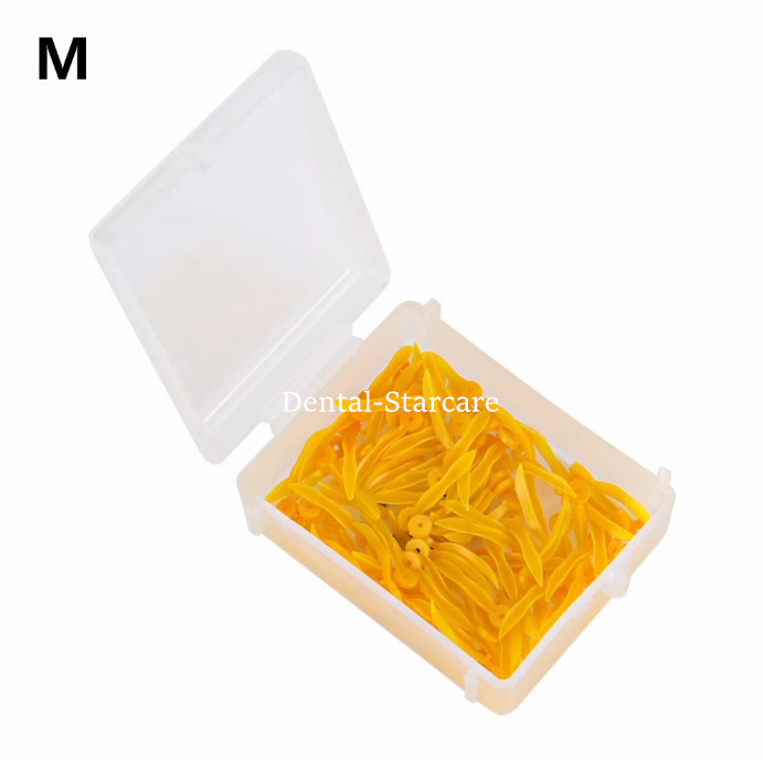 400x Dental Plastic Wedges Concave Design Arc Diastema Wedge w End Circular Hole