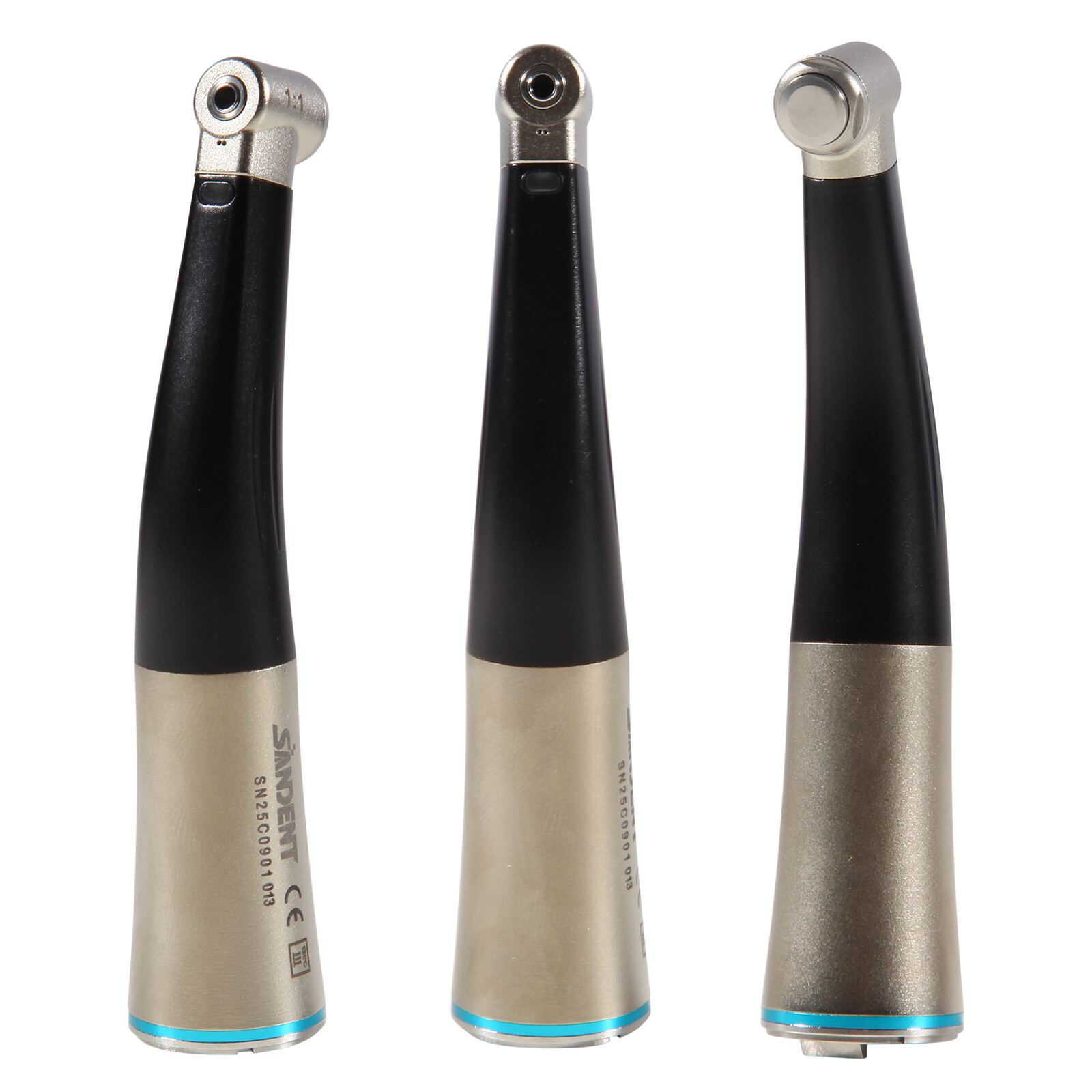 1-5* NSK Style Dental Fiber Optic 1:1 Contra Angle Handpiece Inner Push E-Type