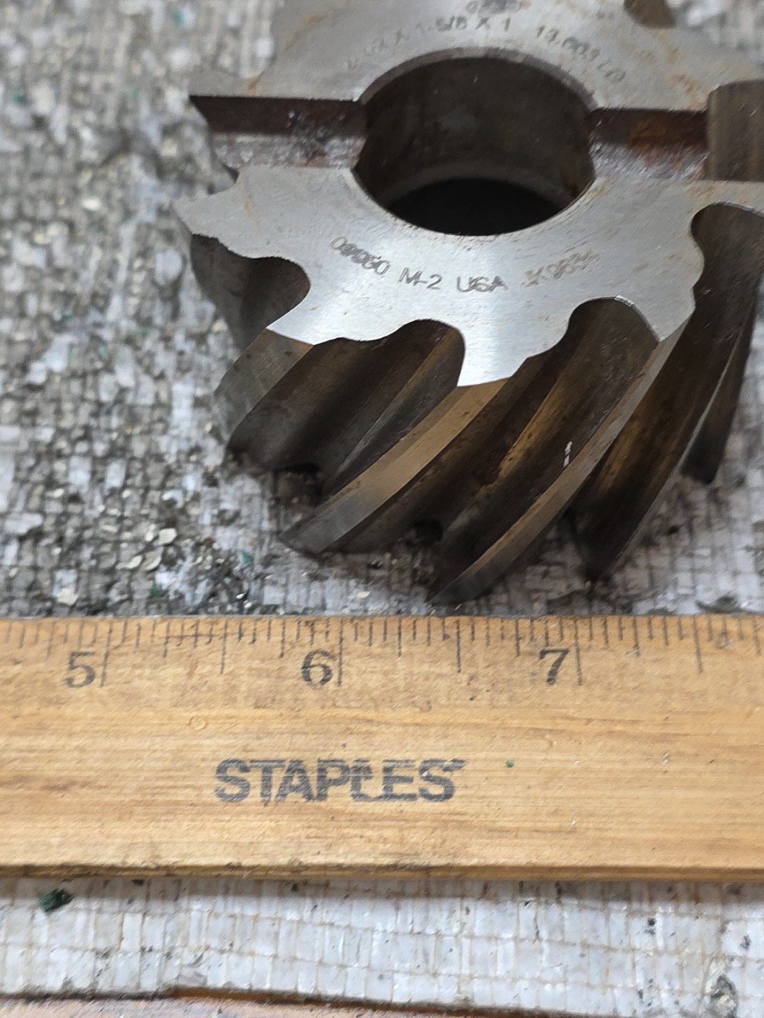KEO 2.5 × 1.625″ M2 13.603 LD 10 Flute Shell Mill 1.0″ Arbor USED IN EX COND