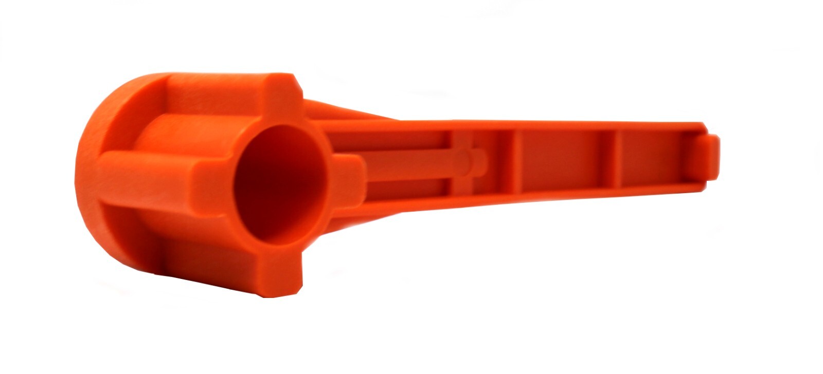 Orange 4-IN-1 Bung Drum Wrench 55-30-15 Gallon Water Barrel Nut Cap Plug
