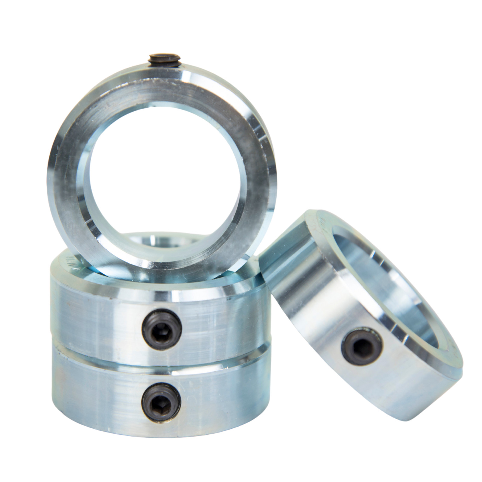 5/8″ Bore Zinc Plated Set Screw Shaft Collar OD 1-1/8″ Width 1/2″ (10 PCS)