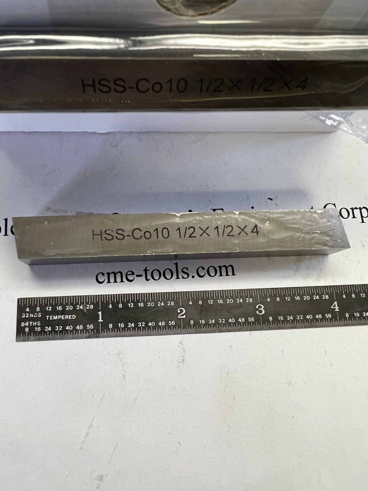 15pcs 1/2 x 4″ 10% cobalt HSS Square tool bits for $189.00 #HS-CO2B-12-new