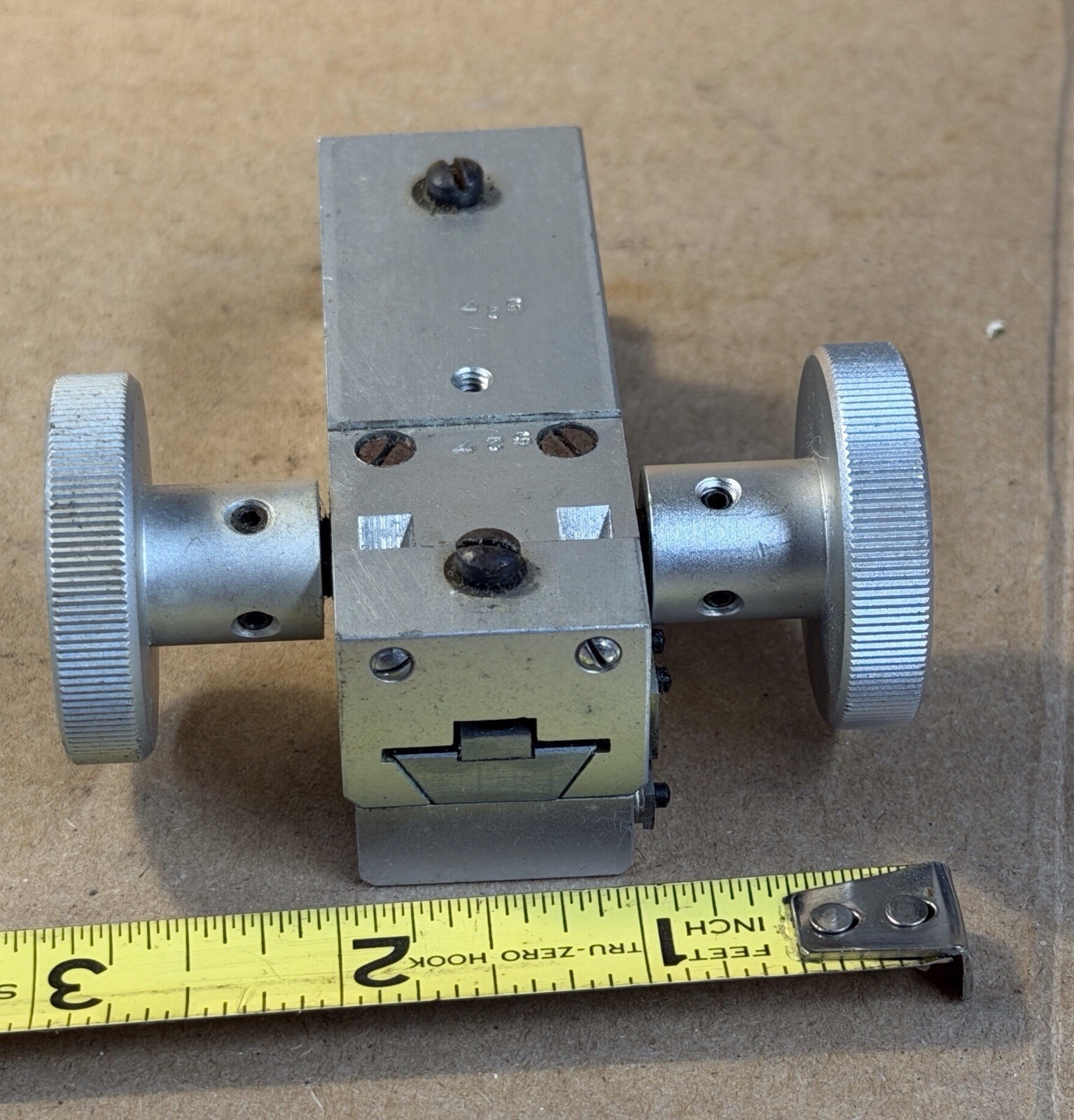Precision Slide Mechanism -57mm Travel, Small Single Axis Movement
