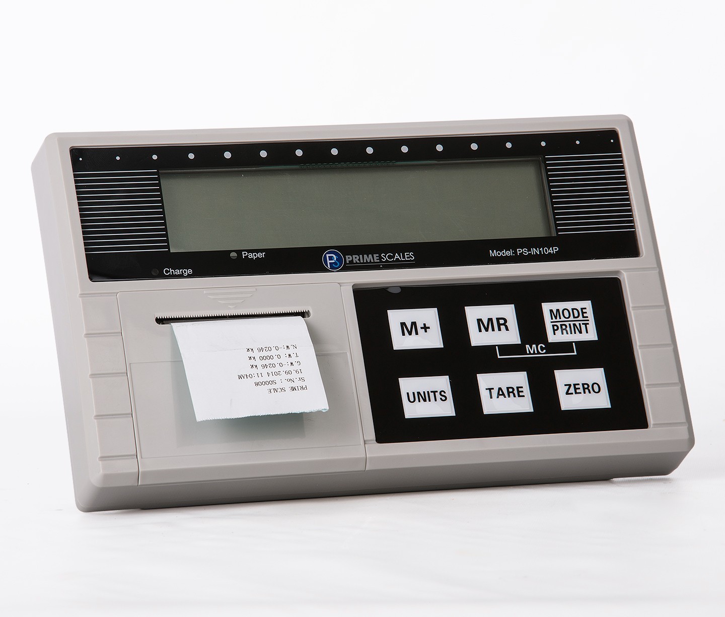 New Prime Scales PS-IN104P Digital Weight Indicator w/ Built-In Thermal Printer