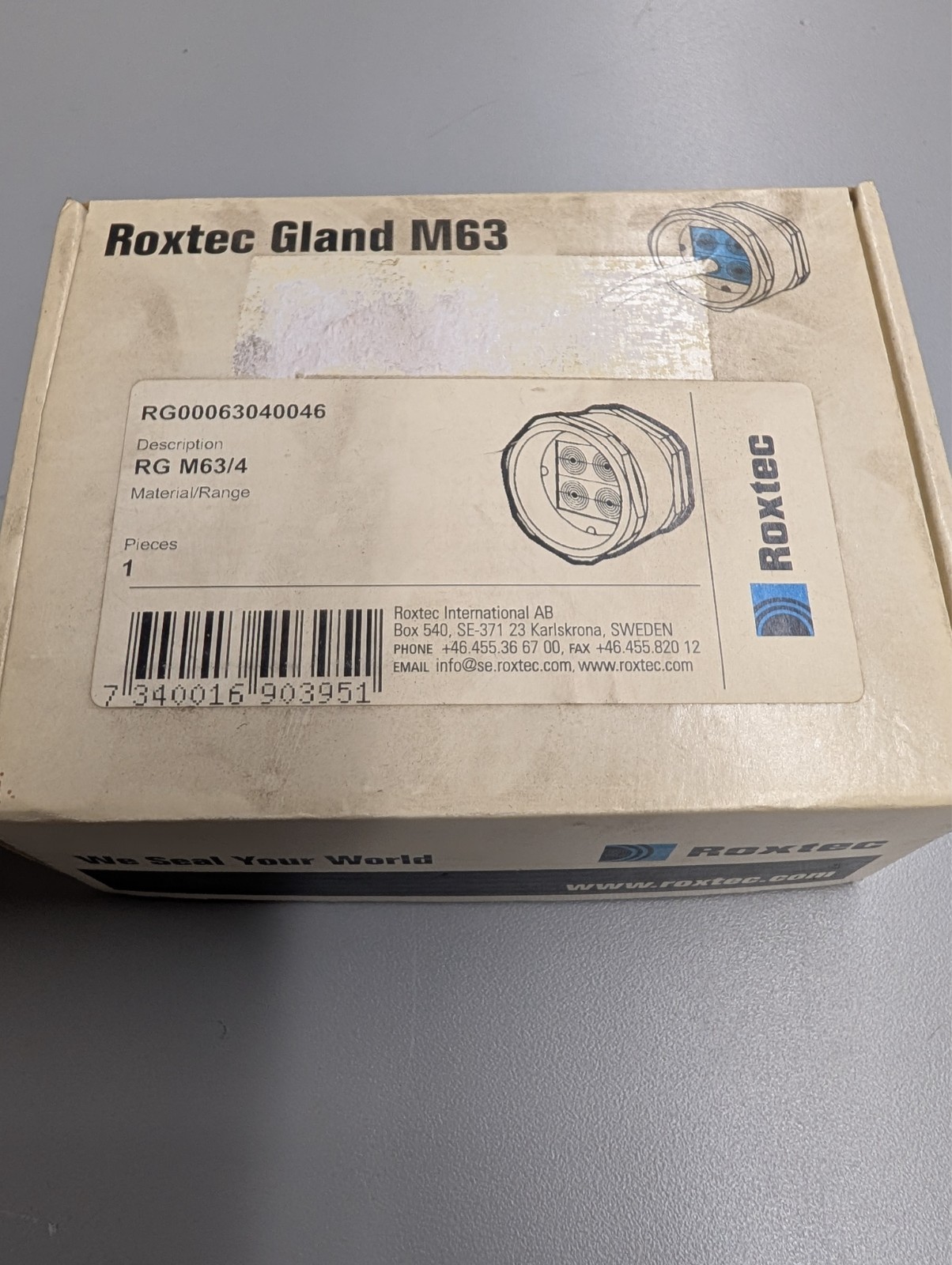 Roxtec RG00063040046 RGM63/4 47945LR
