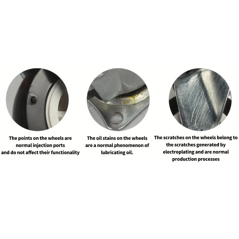 Swivel Caster Wheels with Brake – Quiet, 360° Rotating for Furniture & Carts
