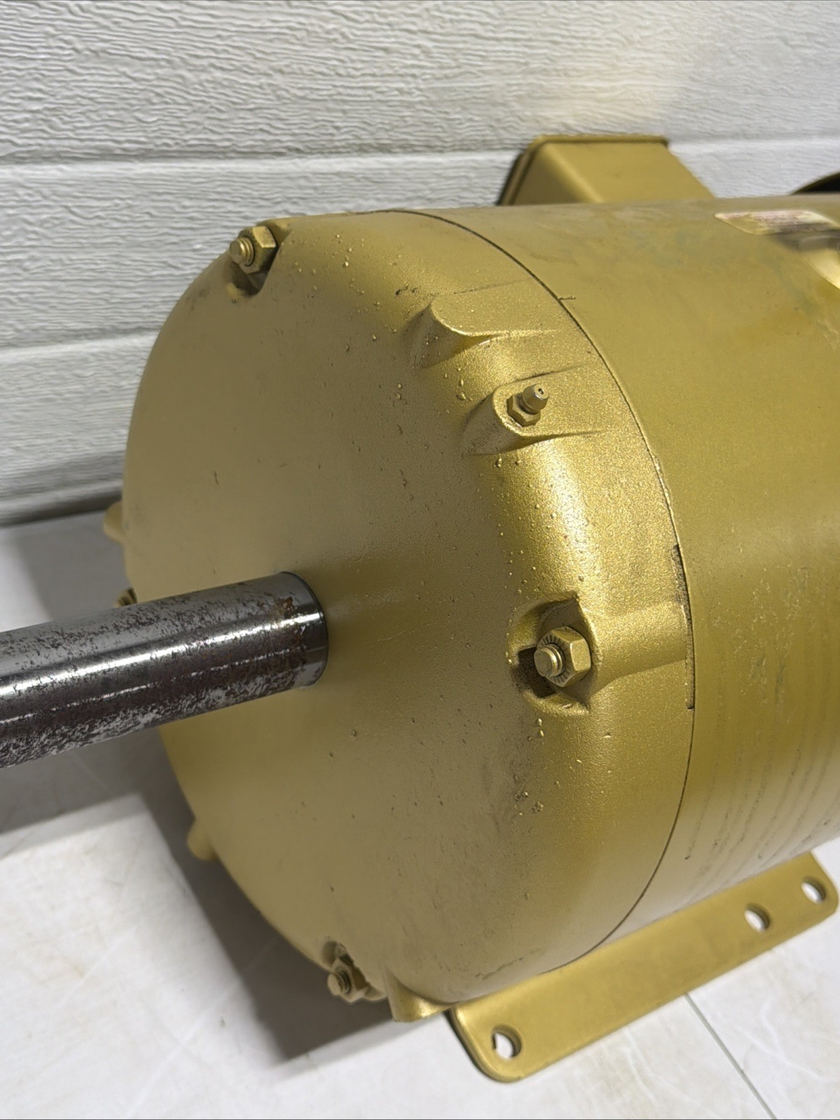 Baldor 10 HP Super-E Electric Motor 230/460 Vac 215TZ Frame RPM 3525