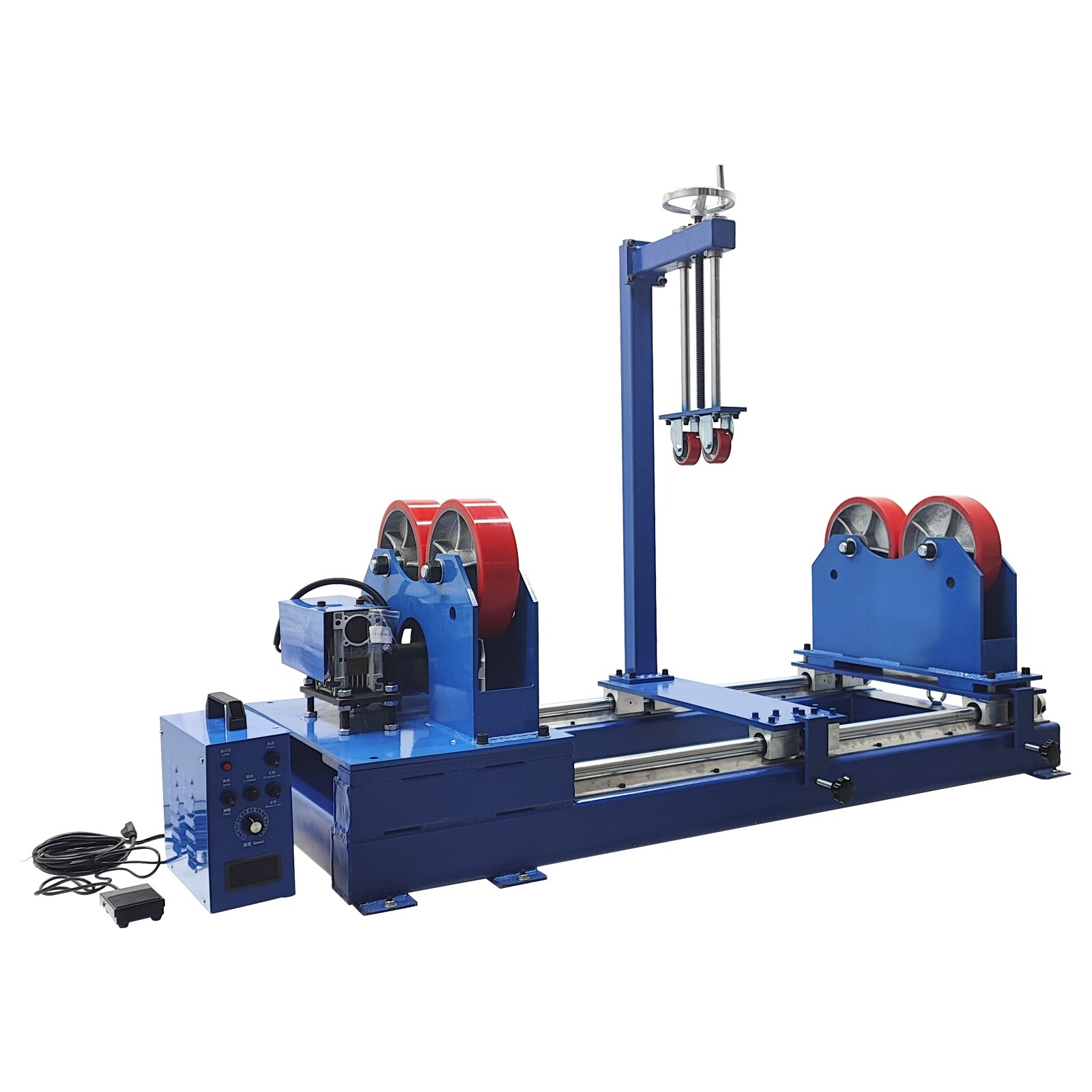 2T Welding Tank Turning Rolls Digital Display Welding Turning Roller Positioner