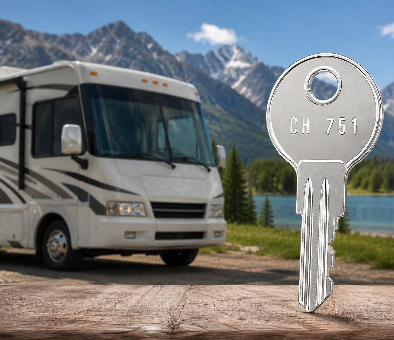 OCS Parts CH751 20-Pack Universal Replacement Keys for RVs, Campers, Tool Boxes