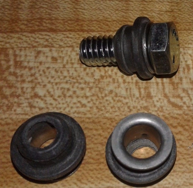 25 New 5/16″id Anti Vibration Shock Mounts Steel Grommet Rubber Bushing Mount