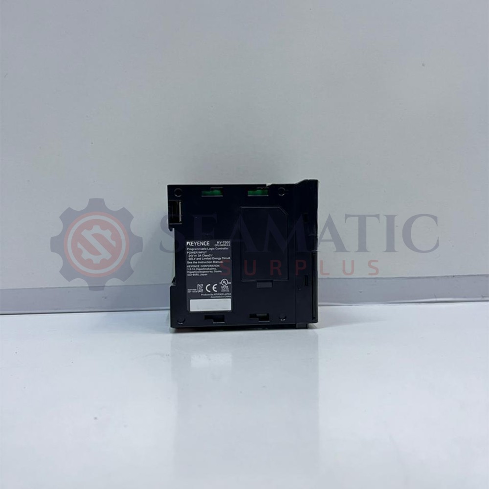 Keyence KV-7500 CPU unit with built-in EtherNet, V#984